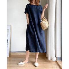 Women's Summer Loose Large Size Dress