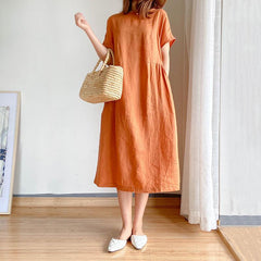 Women's Summer Loose Large Size Dress